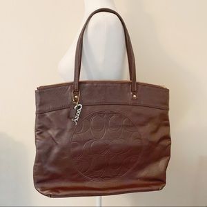 Coach Leather Tote